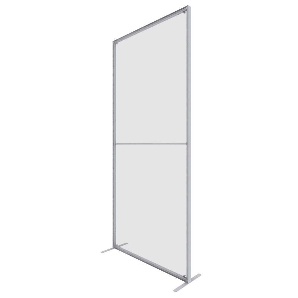 ONE CHOICE® 3.3 x 7.4 ft. QSEG Quick Wall Display — Graphic Package / Clear